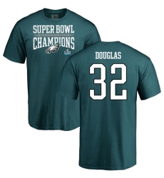 Nike Philadelphia Eagles #32 Rasul Douglas Green Super Bowl LII Champions T-Shirt