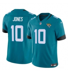 Men's Jacksonville Jaguars #10 Mac Jones Teal 2023 F.U.S.E Vapor Untouchable Limited Football Stitched Jersey