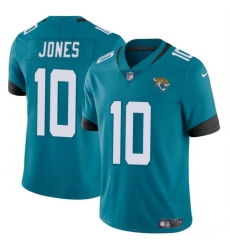 Men's Jacksonville Jaguars #10 Mac Jones Teal Vapor Untouchable Limited Football Stitched Jersey